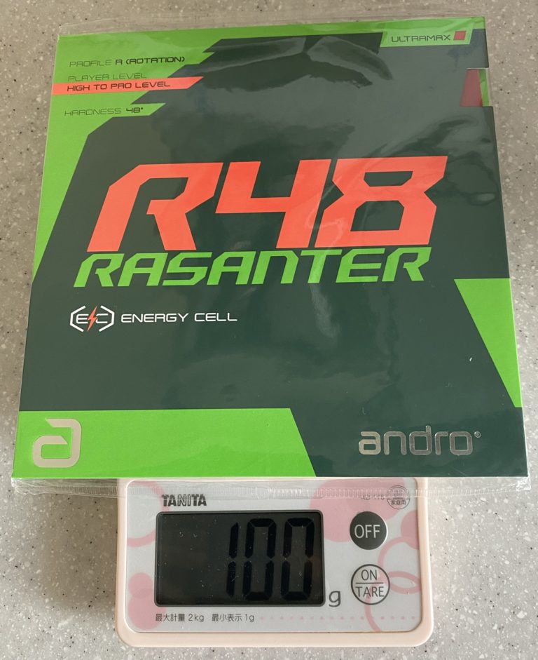 レビュー Rasanter R48（ラザンターR48） | 理系卓人katsuo000の卓球漬けの日々 Katsuo’s TT Days