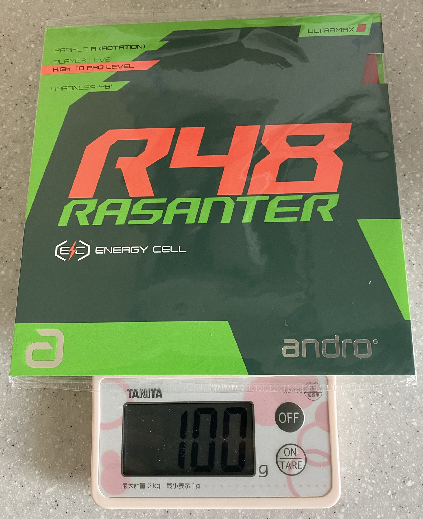 レビュー Rasanter R48（ラザンターR48） | 理系卓人katsuo000の卓球漬けの日々 Katsuo's TT Days