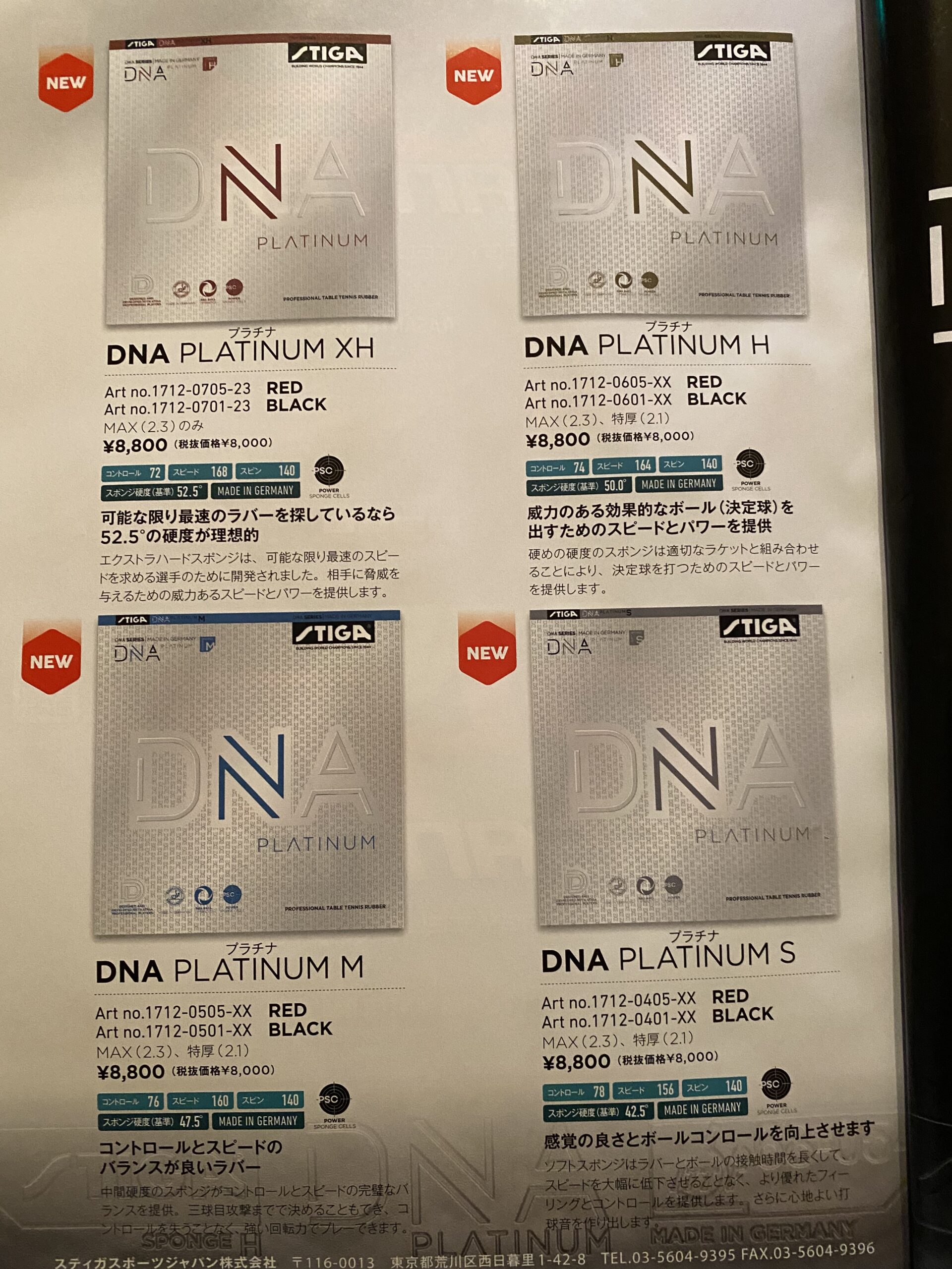 雑感 2021/5/20 DNA Platinum!? | 理系卓人katsuo000の卓球漬けの日々 Katsuo's TT Days