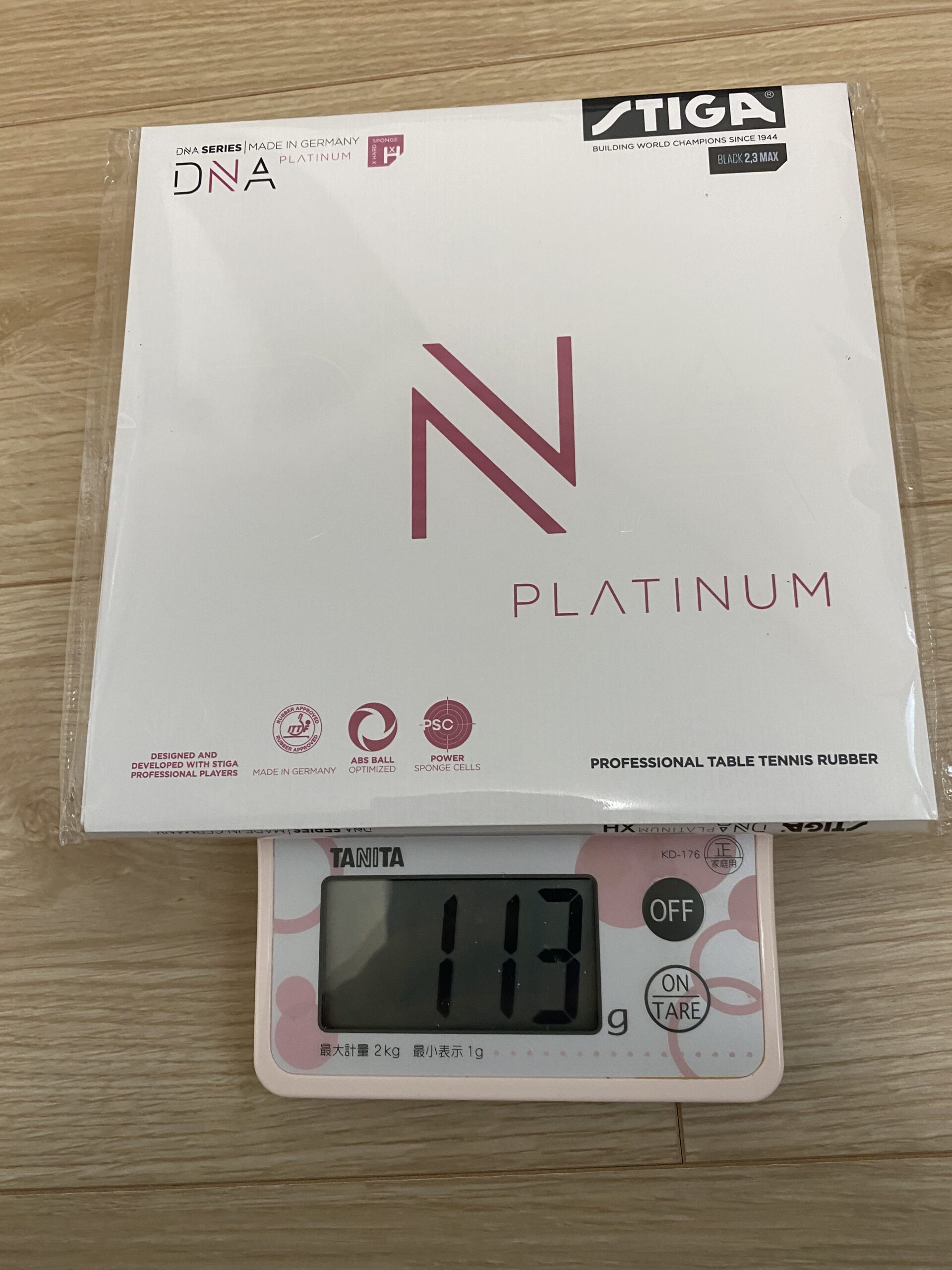 Review DNA Platinum XH | 理系卓人katsuo000の卓球漬けの日々 