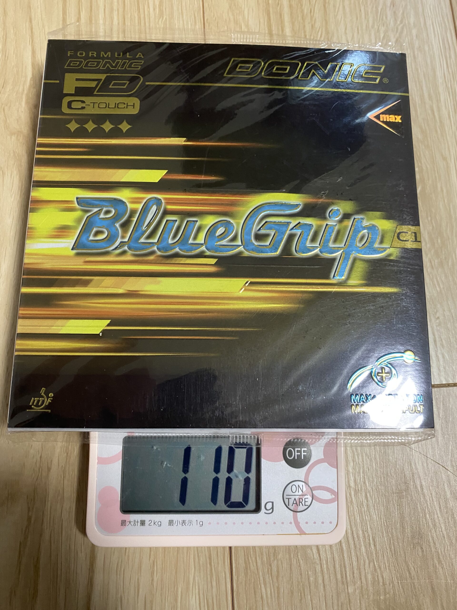 1531円 ブランド品専門の ブルーグリップS2 卓球 ラバー 裏ソフト 粘着ラバー ドニック DONIC