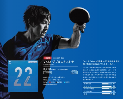 2022年 VICTAS卓球用具カタログ | 理系卓人katsuo000の卓球漬けの日々 